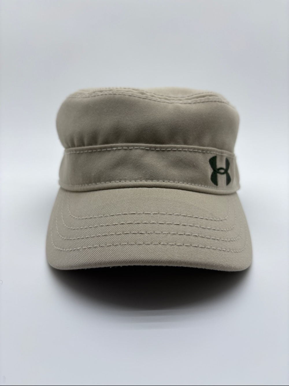 Under Armour Beige/Tan Military-Style Visor Cadet Hat - Women’s OSFA